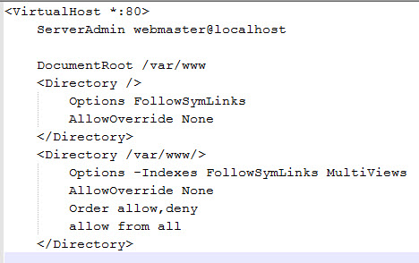 httpconf apache conf设置